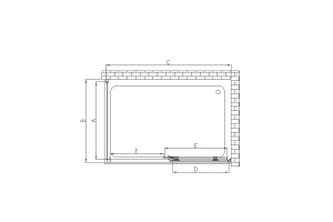 Душевой уголок Vincea Soft 120х100 хром стекло прозрачное - 2