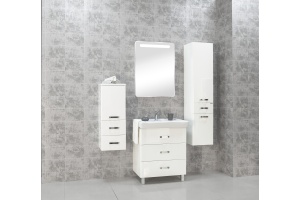 Комплект мебели напольный Aquaton Америна 70 М белый глянцевый - 2