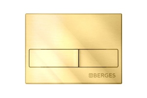 Кнопка смыва Berges Novum L9 золото