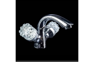 Смеситель для раковины Boheme CRYSTAL хром (271-CRST)