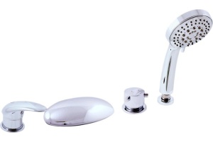 Смеситель для ванны Rav Slezak Dunai хром (D470.5P)