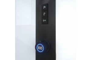 Душевая кабина Black&White Galaxy 90х90 черная с гидромассажем - 3