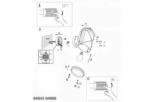 Светильник на штанге Eglo Hilburn 1 94866 - 3