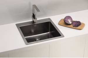 Мойка кухонная Alveus Pure Monarch 30 антрацит - 2