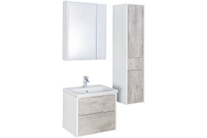 Мебель для ванной Roca Ronda 60 белая, бетон
