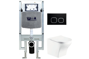 Комплект Weltwasser AMBERG 497 ST + ODENBACH 004 GL-WT + AMBERG RD-BL (10000006739)