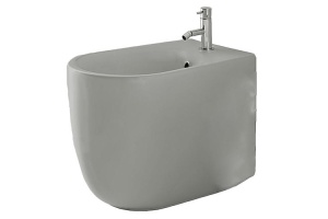 Биде напольное Kerasan Nolita серый матовый (532059*1)