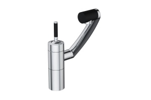 Смеситель для кухонной мойки Damixa ARC хром, черный (290007464)