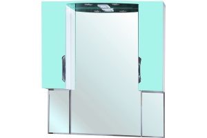 Зеркало-шкаф Bellezza Лагуна 105 салатовый