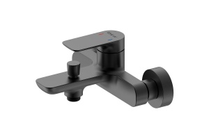 Смеситель для ванны Black&White Universell черный матовый - 2