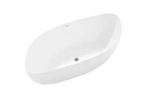 Акриловая ванна Black&White Swan 180х90 белая без гидромассажа