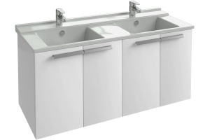 Тумба для комплекта Jacob Delafon Struktura 120 белый блестящий, 4 дверцы