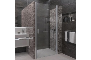 Душевая дверь в нишу Veconi Vianno VN-43 90 см,  профиль хром