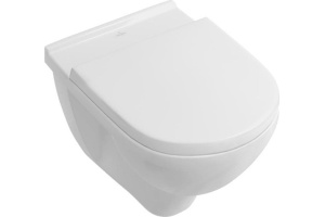 Унитаз подвесной Villeroy & Boch O'Novo 5660HR01 alpin, безободковый