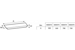 E6D074-P6 ELITE Сиденье для ванны Elite 80 см, натуральный дуб - 3