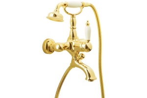 Смеситель Boheme Tradizionale Oro 283 для ванны с душем