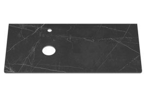 Столешница Misty Роял 100 черная матовая - 2