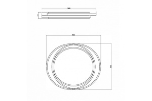 Потолочный светодиодный светильник Freya Lisoa FR10031CL-L98B - 3