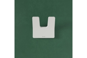 Крючок двойной IDDIS Slide сплав металлов, белый матовый (SLIWT20i41) - 3