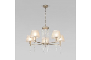 Подвесная люстра Eurosvet Charuel 60148/5 матовое золото - 3