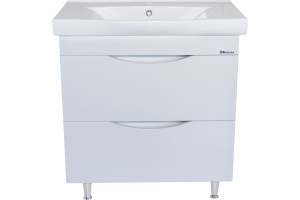 Тумба для комплекта Bellezza Санриса 80 напольная, белая