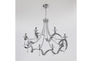 Подвесная люстра Eurosvet Adelia 60064/8 хром - 3