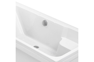 Ванна акриловая прямоугольная River Wemor 170/75/55 S (10000006118) - 3