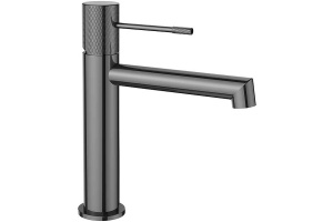 Смеситель для раковины Vincea Desire вороненая сталь