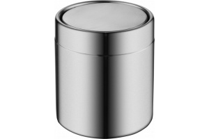 Ведро для мусора WeltWasser WW TEDDY MT 1.5L  матовый сталь (10000003991)