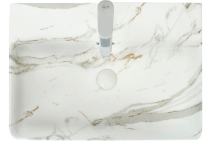 Раковина накладная Weltwasser WW ELBACH 2173 M845 60 белый - серый (10000004543) - 3