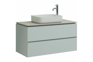 Тумба под раковину Allen Brau Infinity 100 светло - зеленый матовый