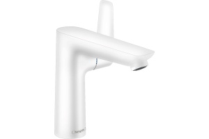Смеситель для раковины Hansgrohe Talis E с донным клапаном белый матовый
