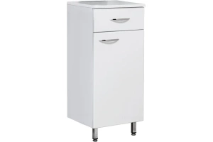 Тумба Onika Каприз 30 R с ящиком, белый (403002)