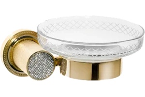 Мыльница Boheme Royal Cristal Gold подвесная