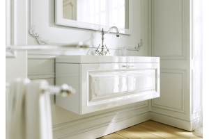 Мебель для ванной Aqwella 5 stars Империя 80 белый глянец - 2