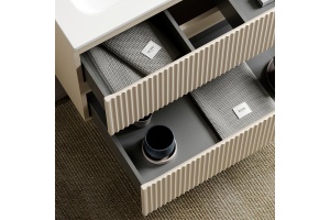 Тумба под раковину Sancos Snob R 120 бежевая - 2