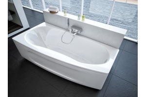 Акриловая ванна Акватек Пандора 160x75 L, с фронтальным экраном - 2