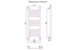 Полотенцесушитель водяной ДР 