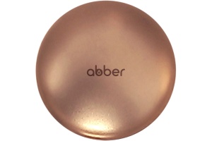 Накладка для донного клапана Abber розовое золото матовое