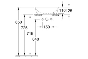 Мебельная раковина Villeroy & Boch Artis 41 Mustard (417841BCT5) - 3
