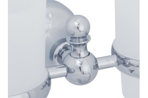 Стакан Veragio Gialetta VR.GIL-6442.CR двойной, хром - 2