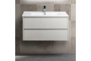 Тумба с раковиной BelBagno Kraft 90 bianco opaco