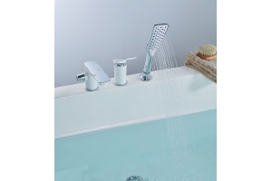 Смеситель Lemark Allegro LM5945CW на борт ванны - 3