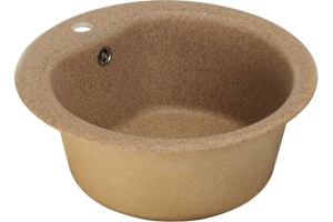 Мойка кухонная AQUATON Мида терракотовая - 2