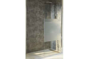 E22WD90-GA Матовое стеклянное ограждение 90 см