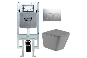 Комплект Weltwasser AMBERG 497 ST + GELBACH 004 MT-GR + AMBERG RD-MT CR (10000006697)