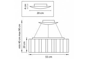 Подвесная люстра Lightstar Nubi 802163 - 3