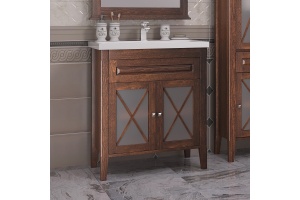 Тумба с раковиной Opadiris Палермо 80 светлый орех