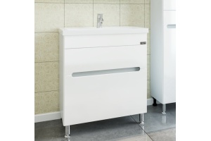 Тумба под раковину напольная Санта Лондон 70 белый - 2