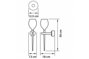 Бра Lightstar Meta Duovo 807610 - 3